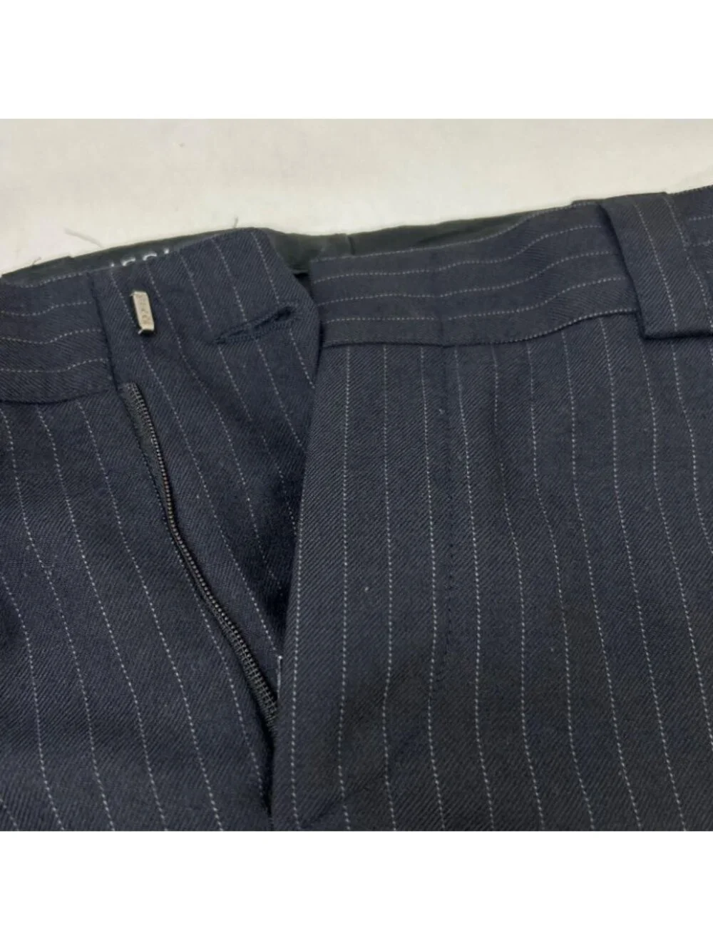 Gucci Black Pinstripe Pants 38